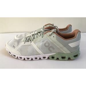 ON Cloud Cloudflow Running Sneaker Shoes Aloe/White Women's Size 10.5